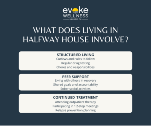 choosing a halfway house infographic