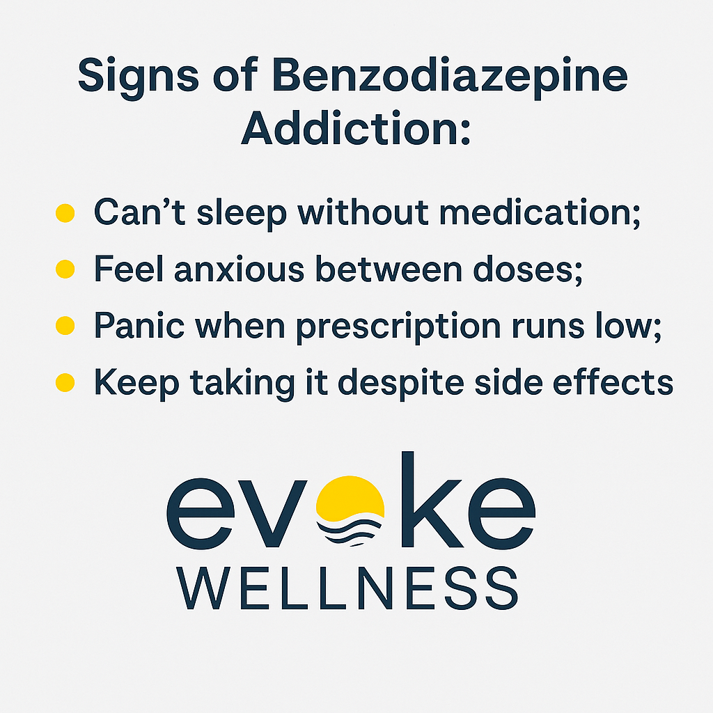 Signs of Benzodiazepine Addiction